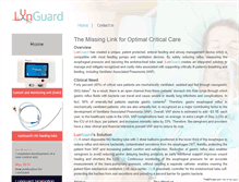 Tablet Screenshot of lunguard.com
